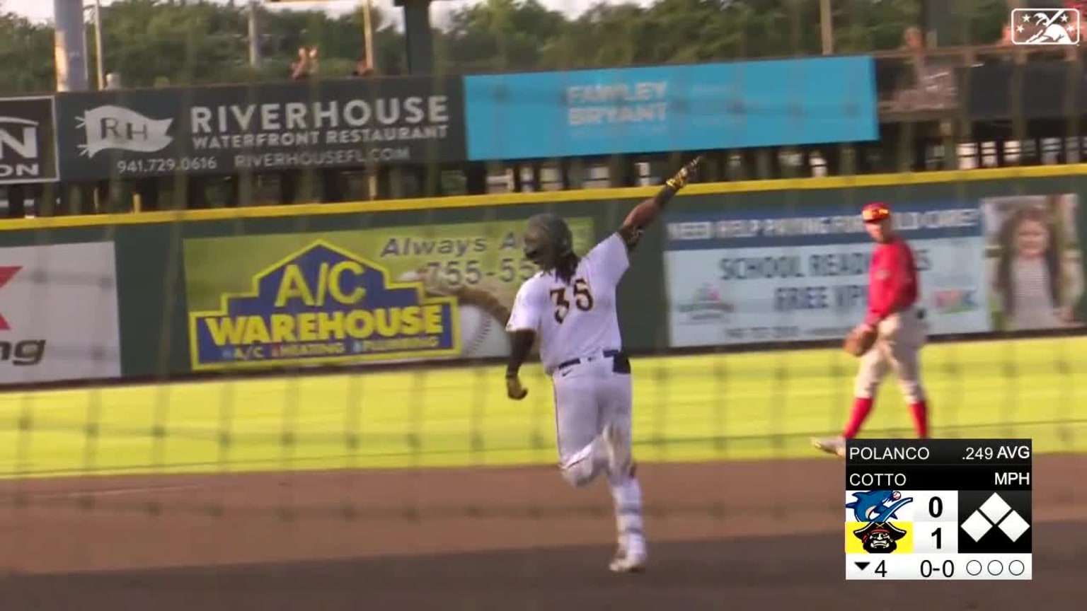 Shalin Polanco's solo home run 06/29/2023 Marauders
