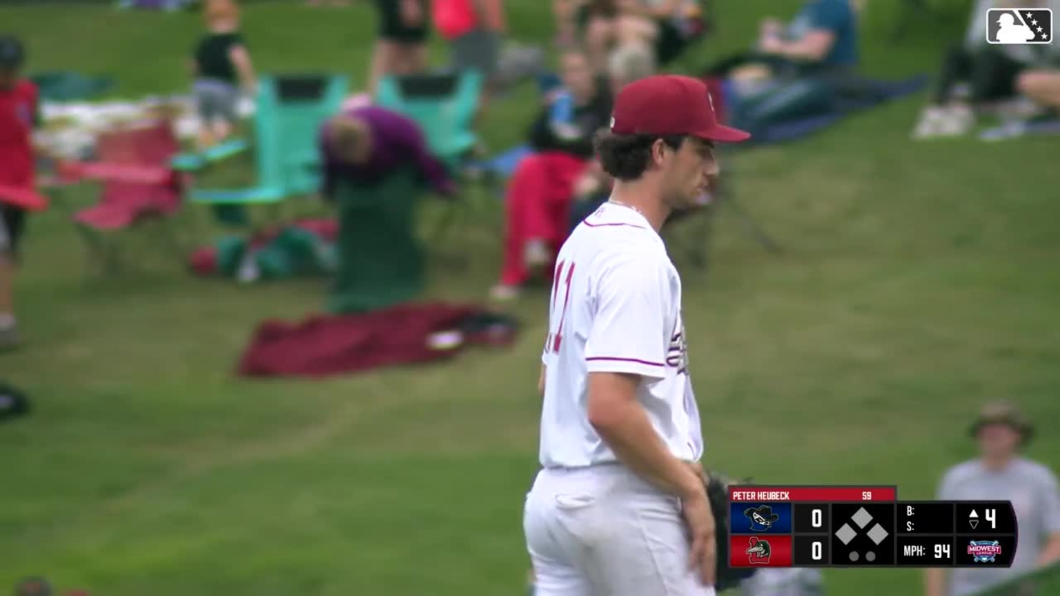 Peter Heubeck's sixth strikeout 06/21/2024 Loons
