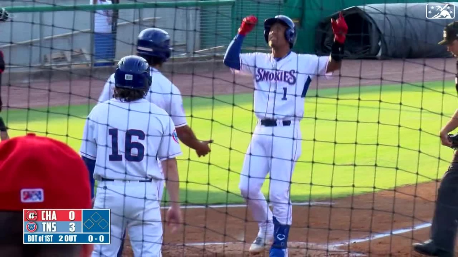 Pablo Aliendo's three-run homer | 08/01/2023 | Smokies
