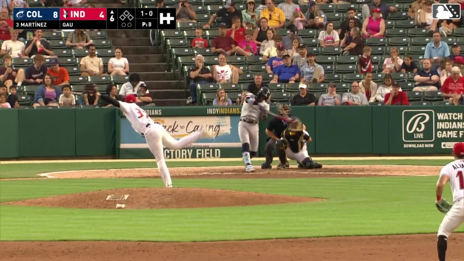 Angel Martínez's solo home run | 06/05/2024 | Clippers