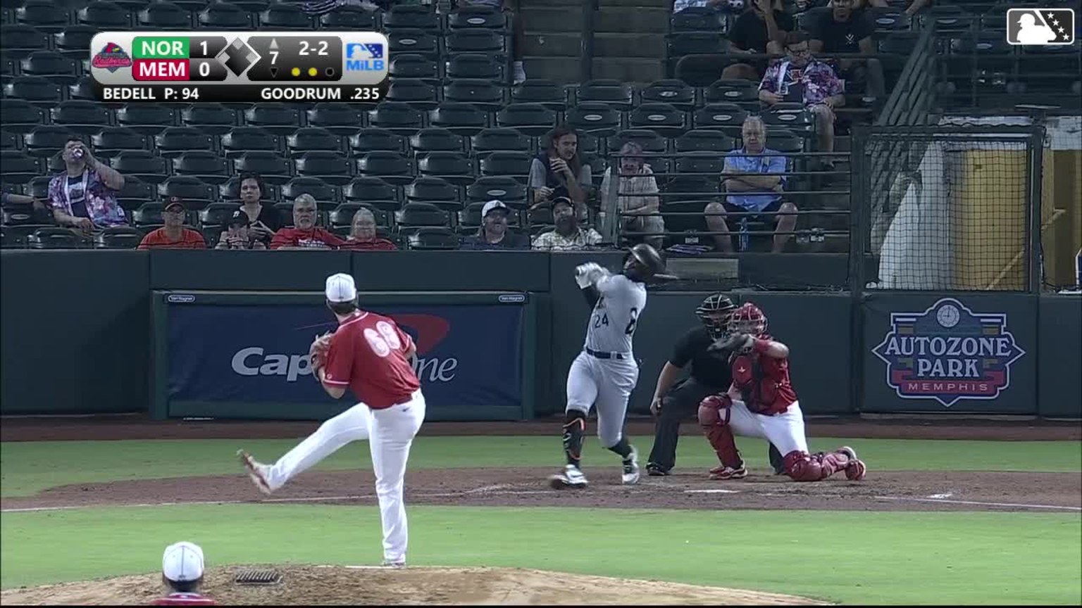 Ian Bedell's fifth strikeout of the game 07/13/2024 Redbirds
