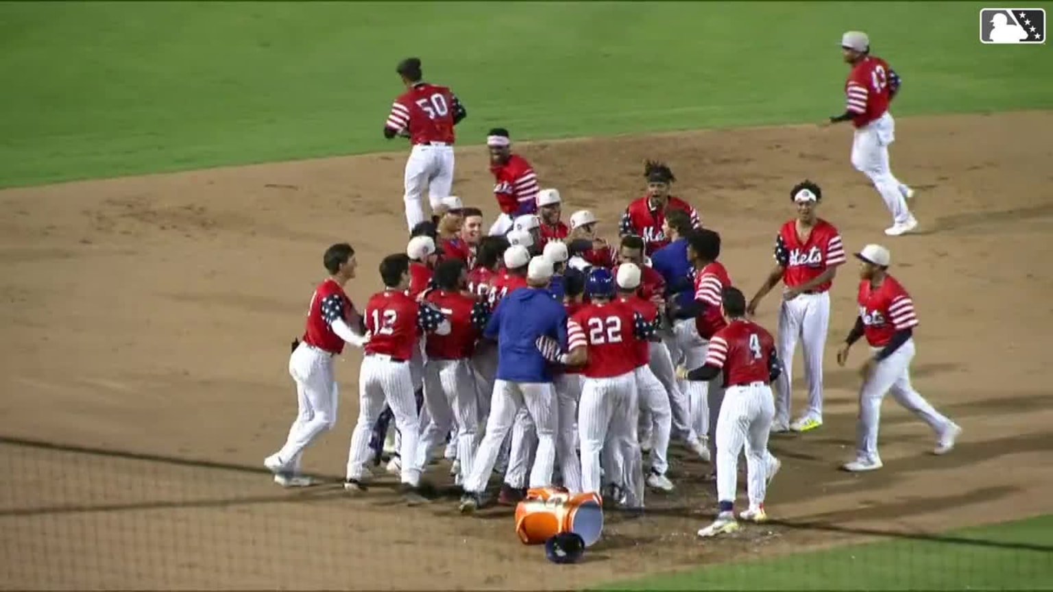 Yohario Cuevas' walkoff double 07/05/2024 Mets