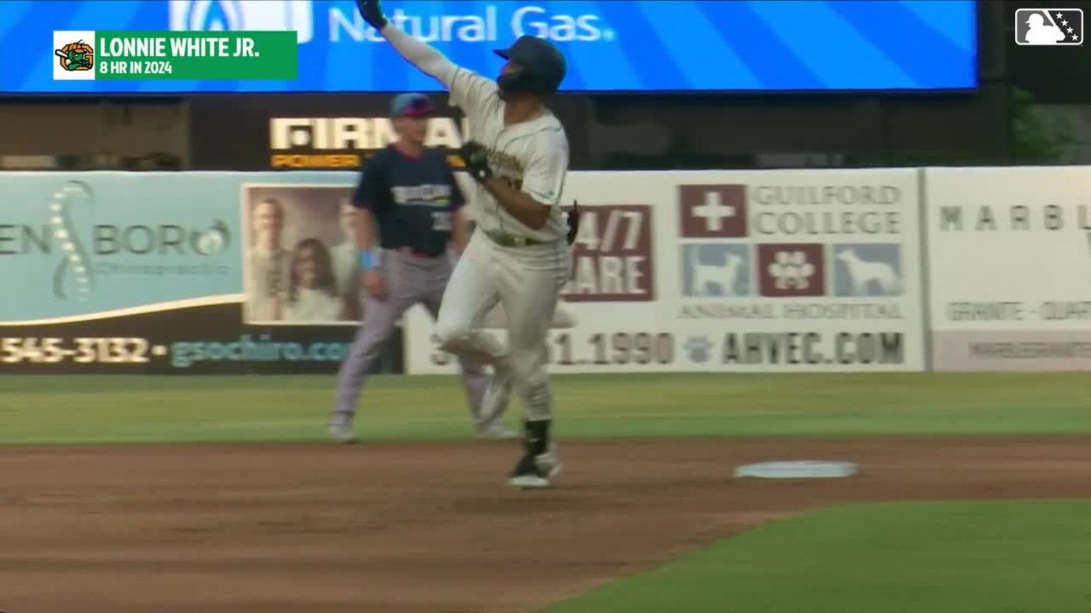 Lonnie White Jr. smashes a solo homerun 06/06/2024