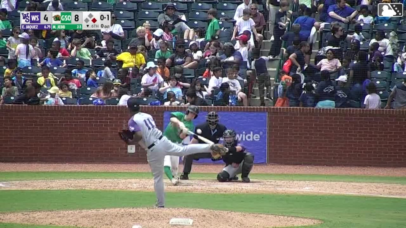 Mitch Jebb's second homer of the game | 05/01/2024 | Grasshoppers