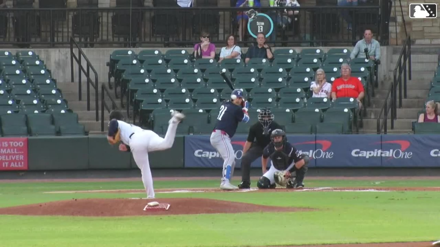 Nathaniel Lowe's first RBI with TripleA Round Rock 04/19/2024 Express