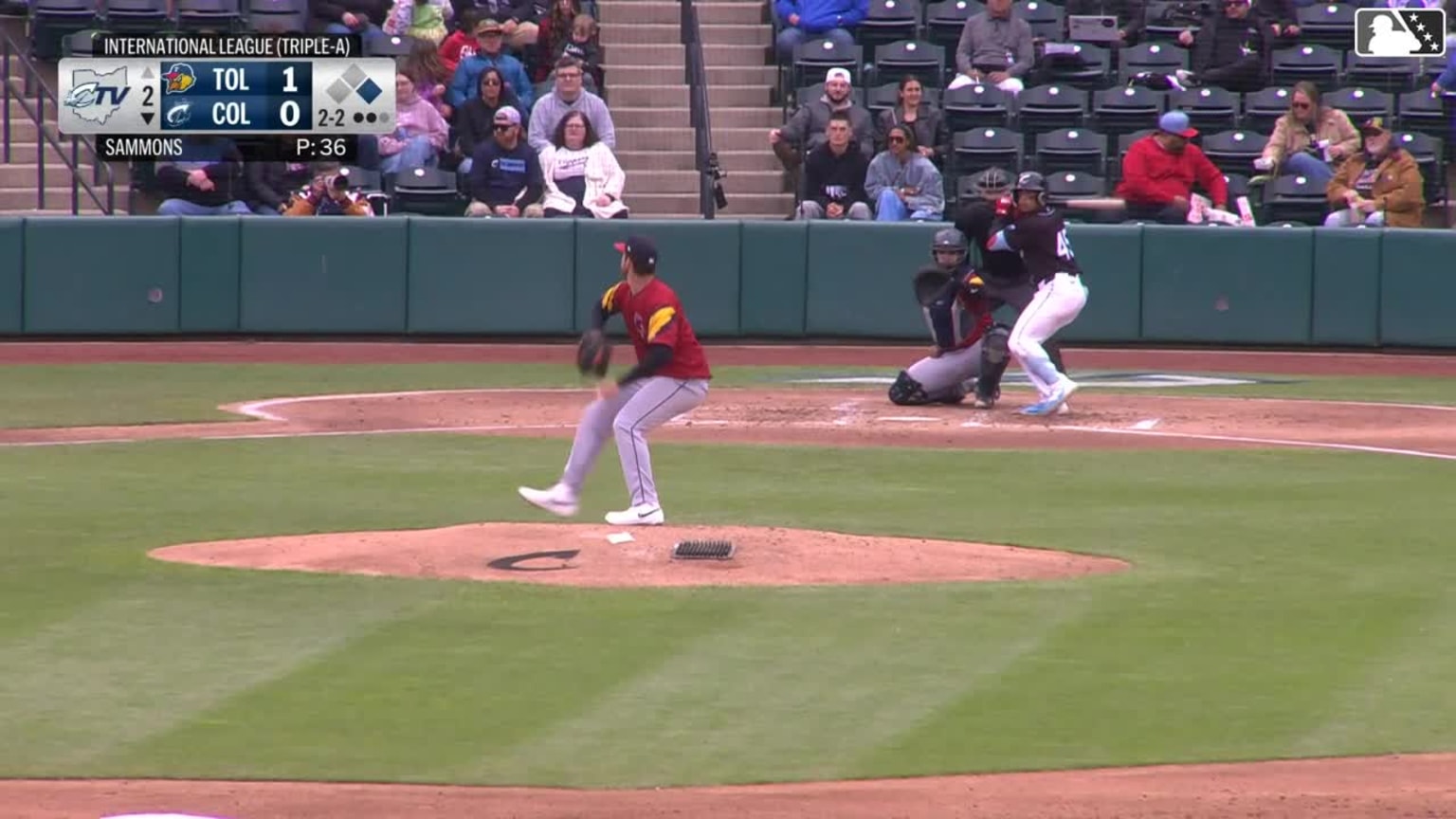 Bryan Sammons In play, run(s) to Maick Collado | 05/02/2026 | Clippers
