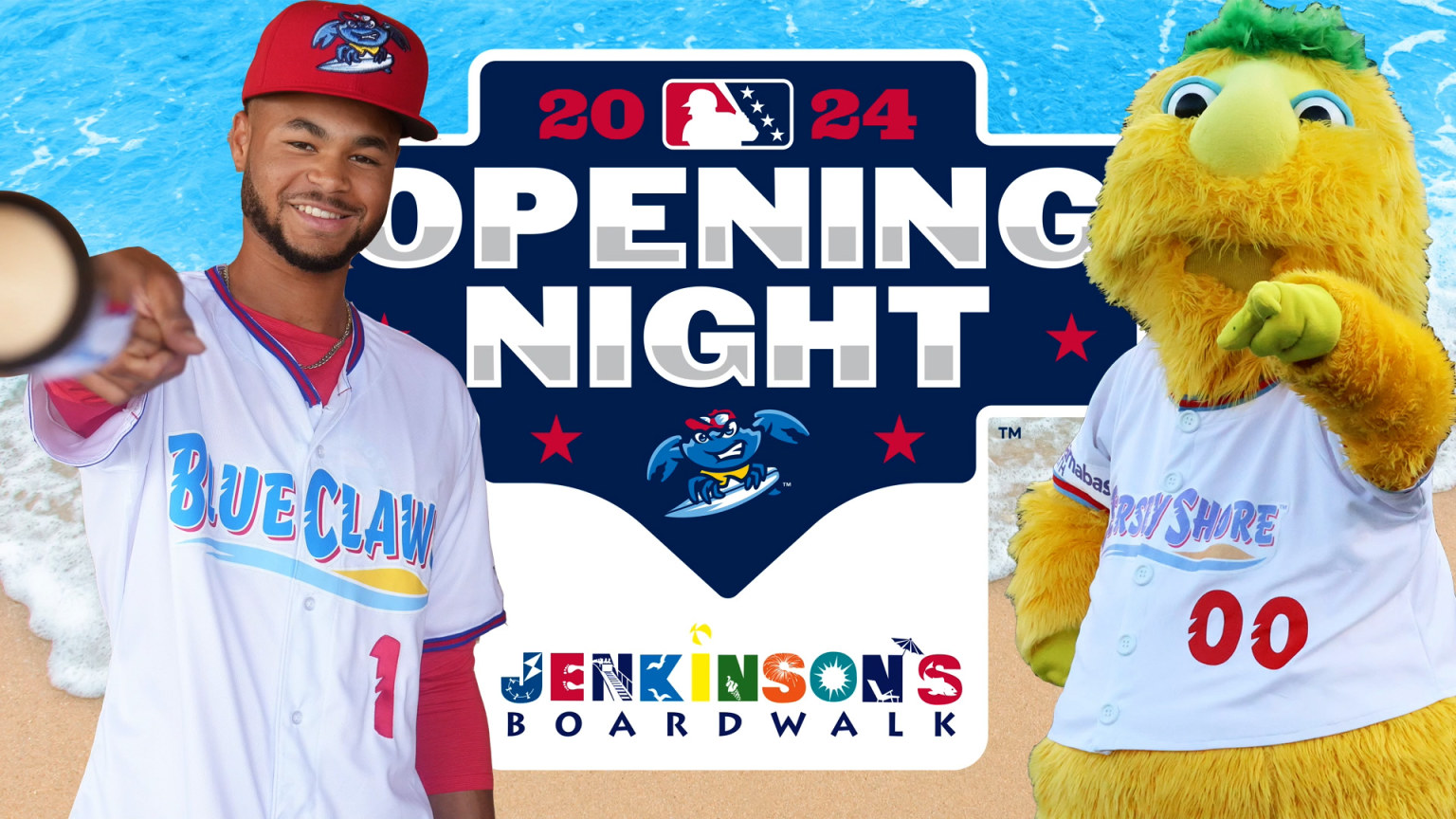 It's Opening Night at the Jersey Shore! | 04/04/2024 | BlueClaws
