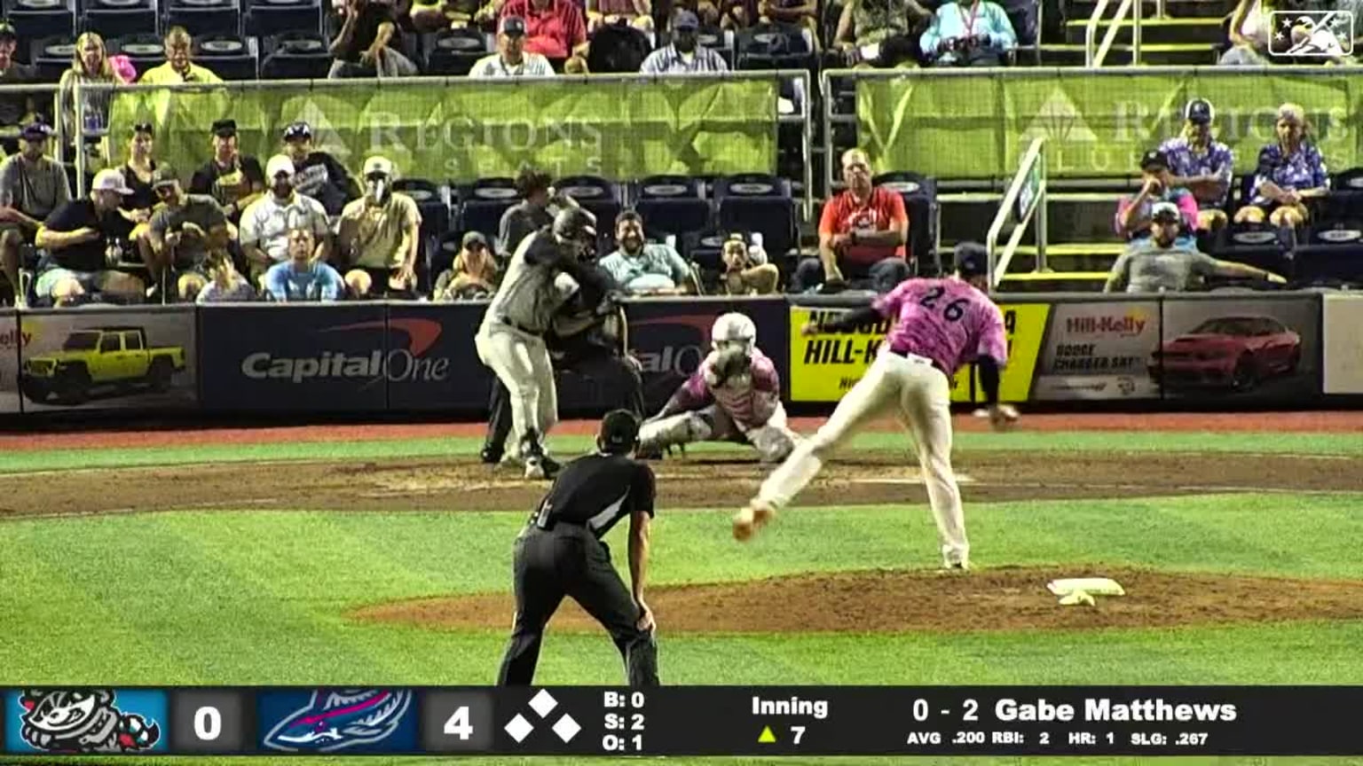 Luis Palacios' five Ks | 07/20/2023 | Blue Wahoos