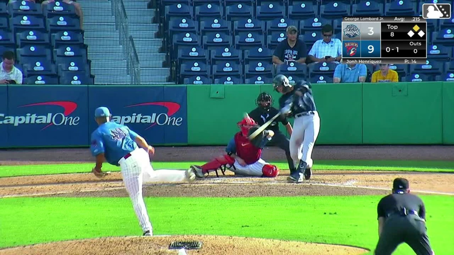 George Lombard Jr.'s RBI double | 06/15/2024 | Tarpons