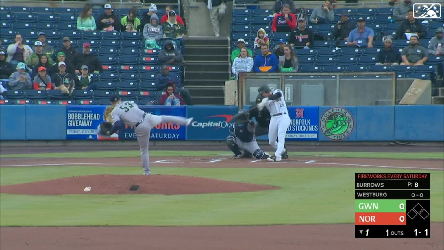 Jordan Westburg's solo home run | 05/31/2023 | Tides