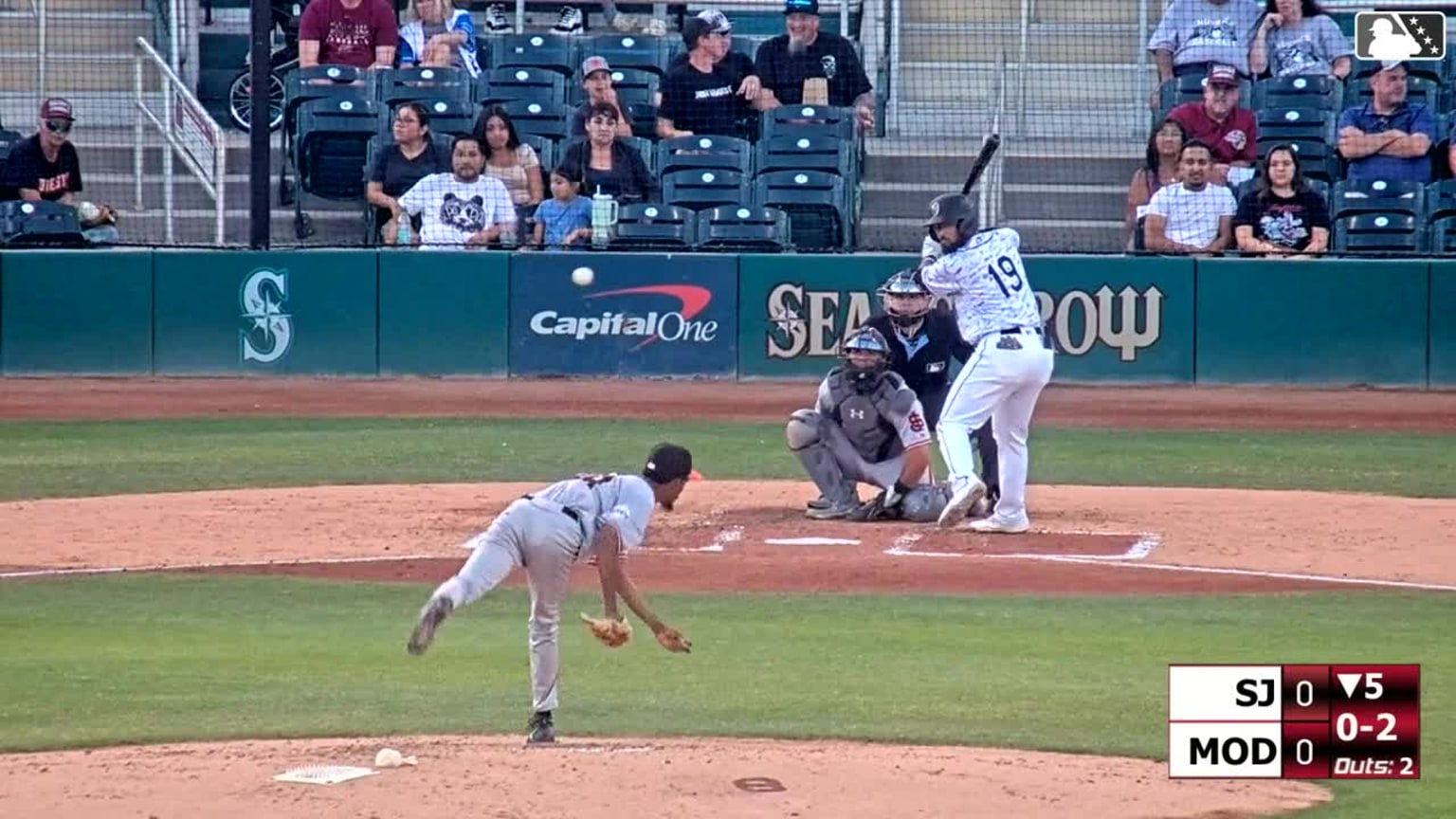 Esmerlin Vinicio's fifth strikeout 06/22/2024 Giants