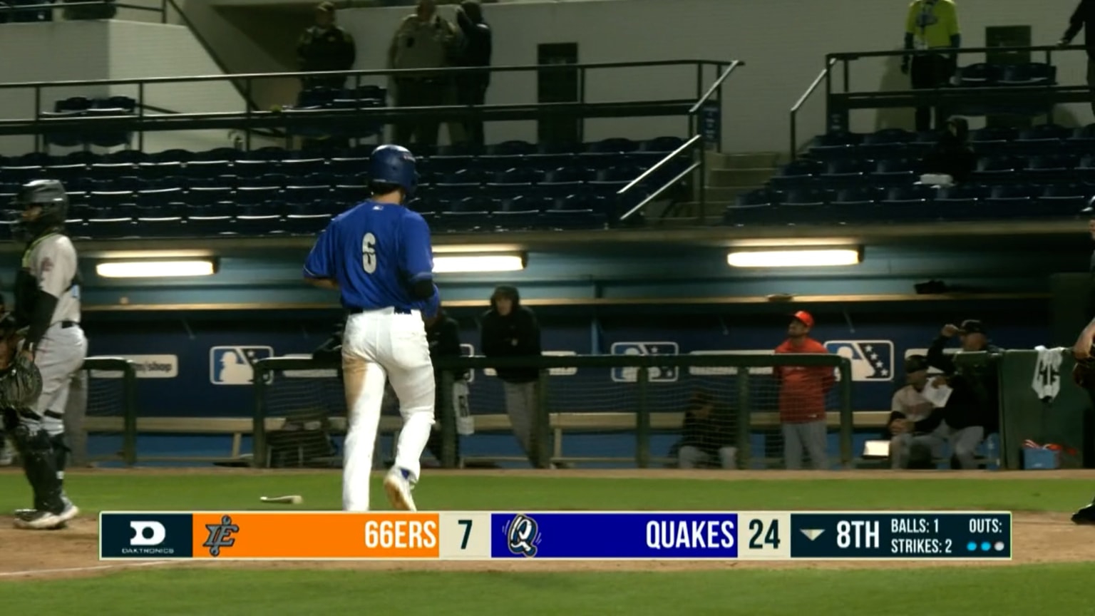 rancho-cucamonga-scores-a-team-record-25-runs-05-14-2025-quakes