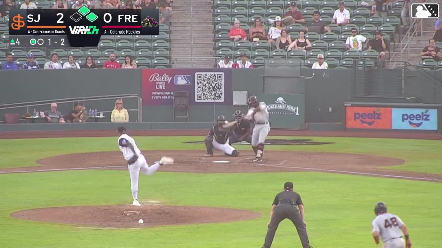 Dakota Jordan's three-run home run | 07/12/2025 | Giants