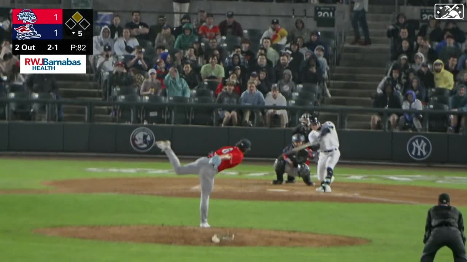 Harrison Bader rips a double | 04/22/2023 | Patriots