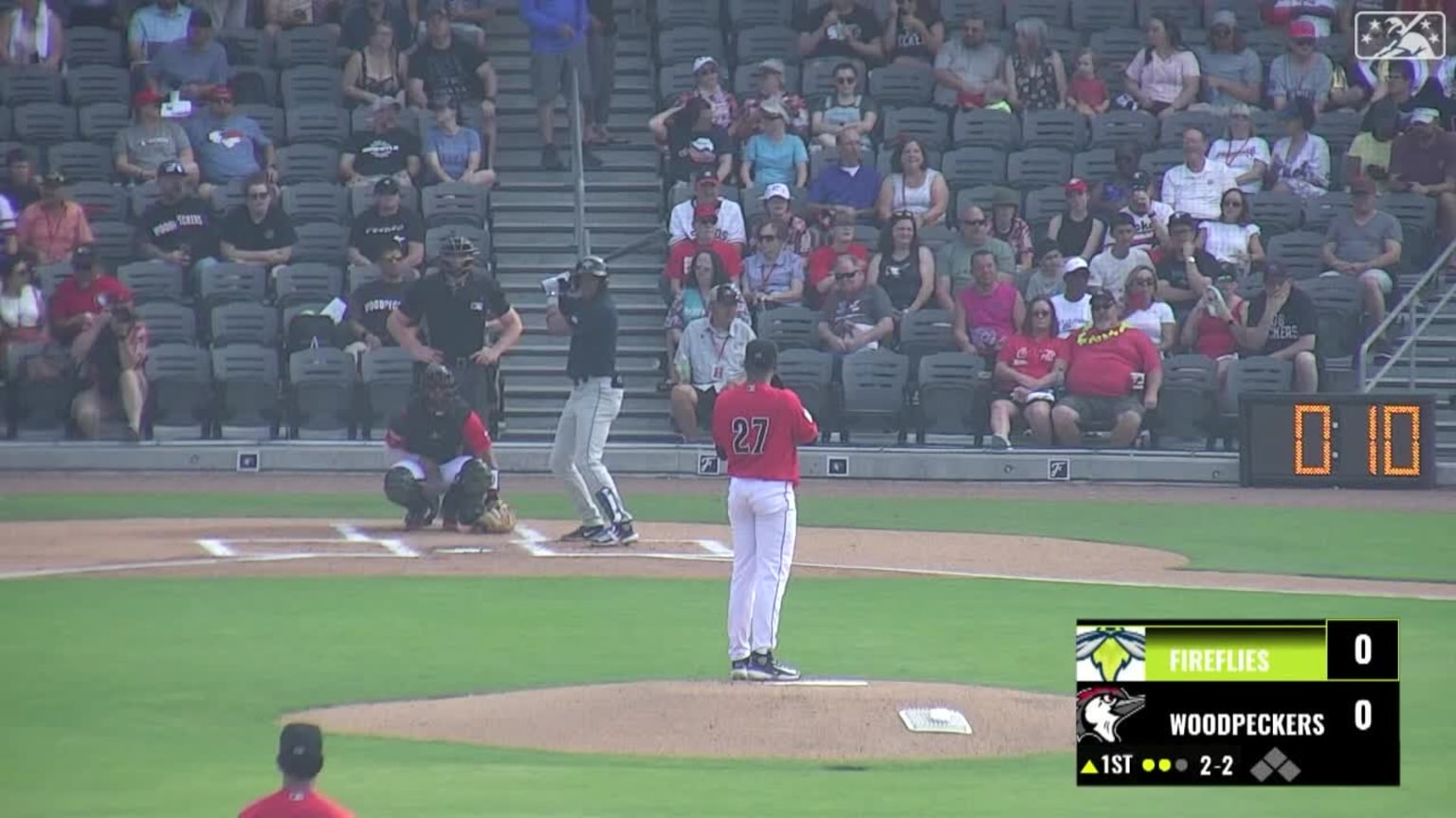 Jose Fleury's three strikeouts 06/17/2023 Woodpeckers
