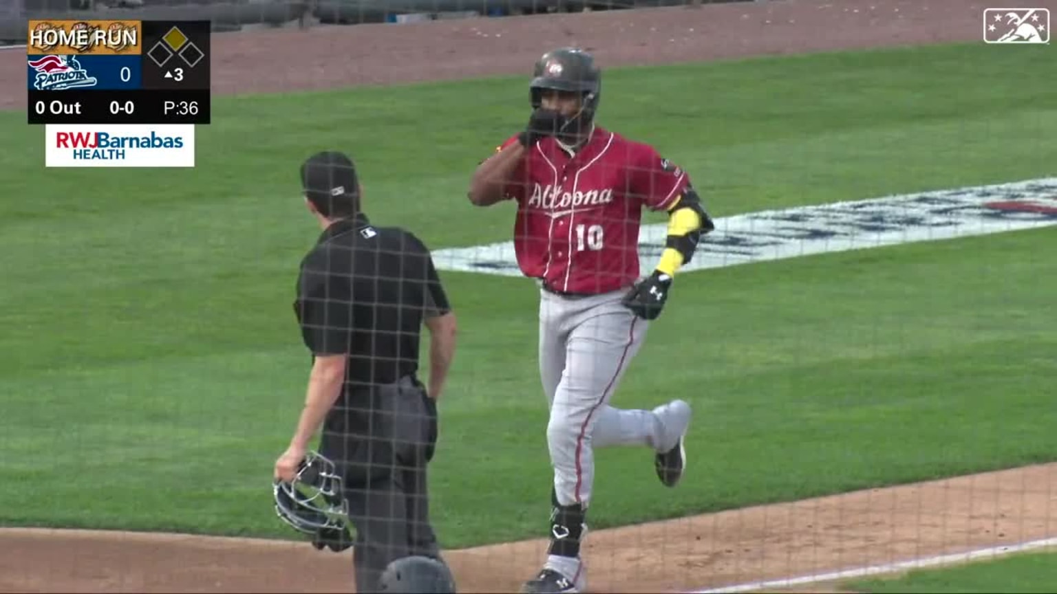 Liover Peguero's two-run home run | 06/13/2023 | Patriots