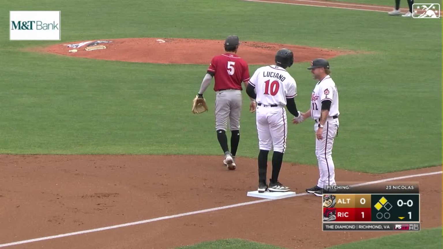 Marco Luciano hits an RBI double | 06/06/2023 | Flying Squirrels