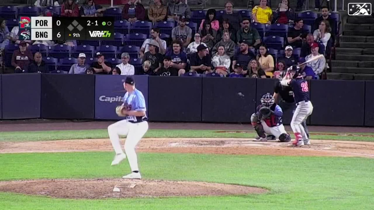 Chase Meidroth's sixth home run 08/20/2023 Sea Dogs