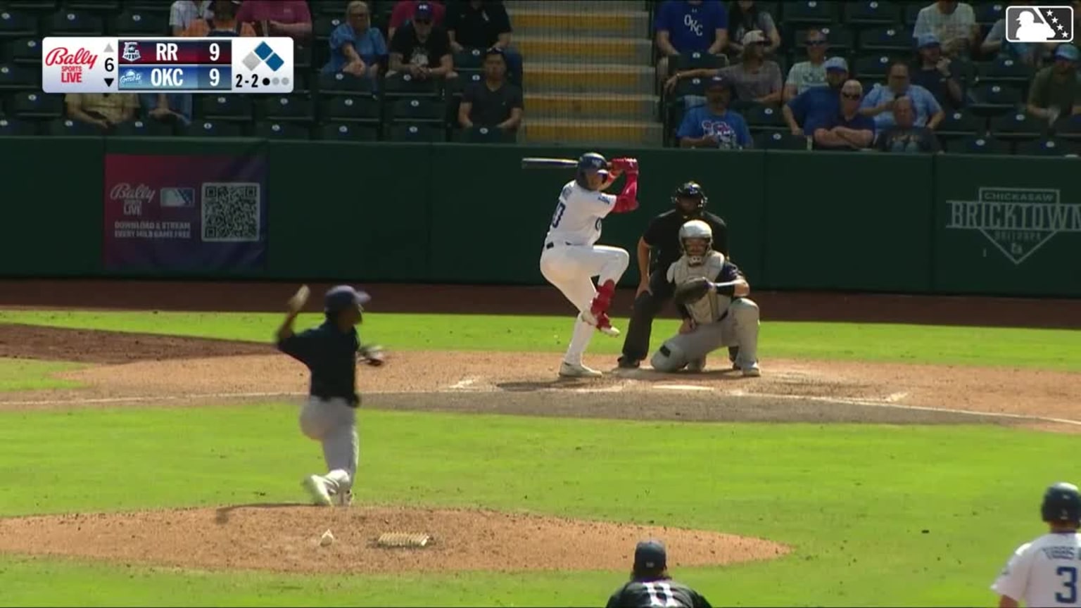 Emiliano Teodo In play, run(s) to Ryan Ward | 04/12/2026 | Comets