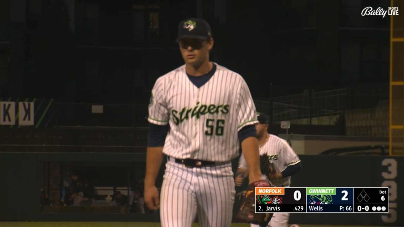 JR Ritchie racks up a career-high 11 strikeouts | 08/28/2025 | Stripers
