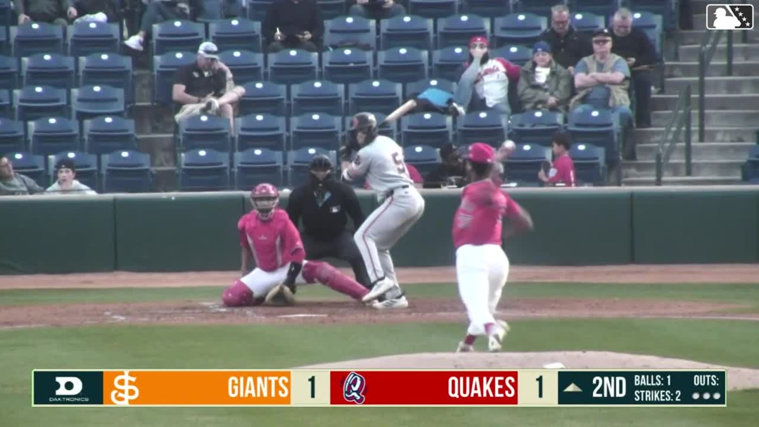Cam Maldonado homers (2) on a fly ball to center field. | 04/17/2026 ...