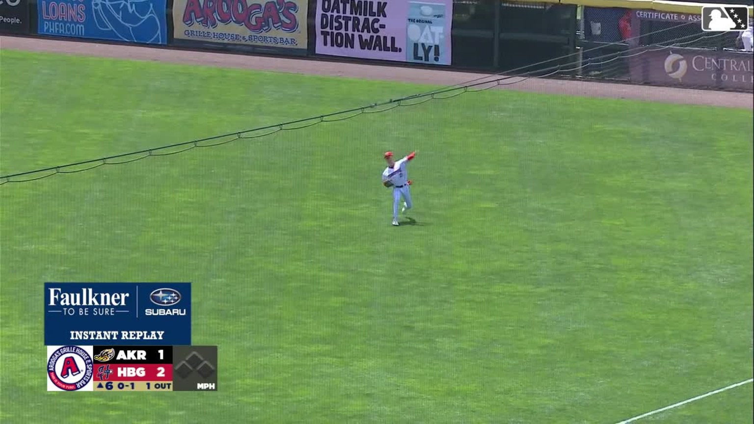 Robert Hassell III throws out a runner at the plate | 05/21/2024 | MiLB.com
