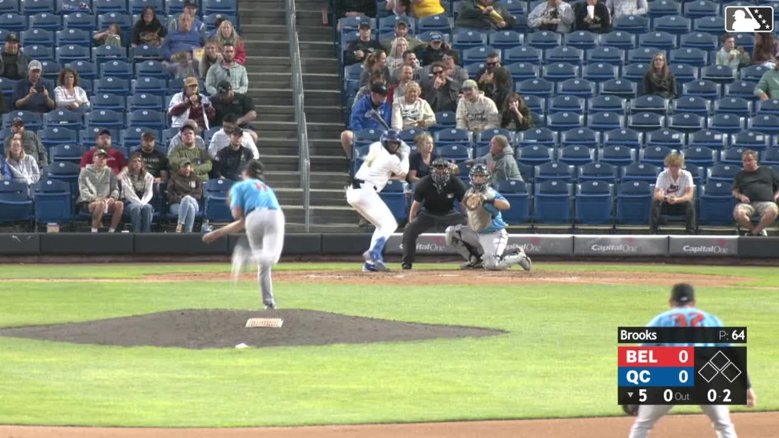 Jake Brooks' sixth strikeout | 09/07/2024 | MiLB.com