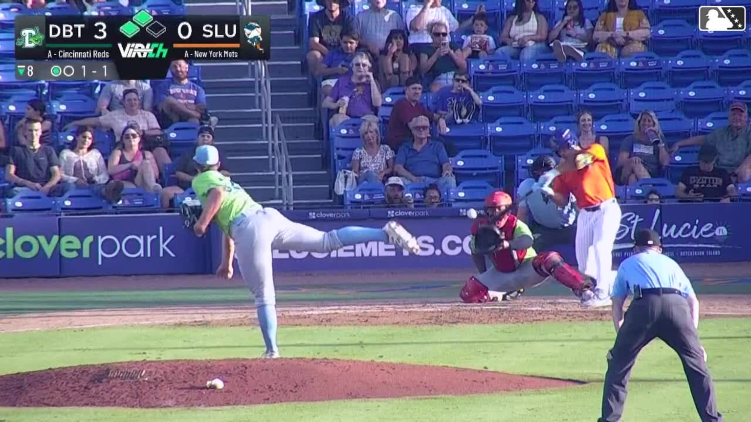 Mitch Voit's first pro hit | 08/02/2025 | Mets