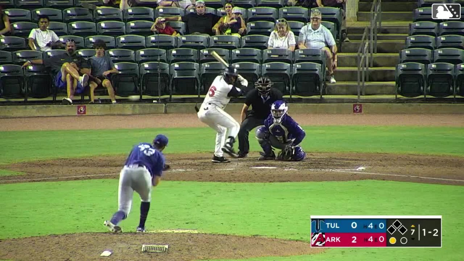 Ronan Kopp's third strikeout 08/07/2024 Drillers