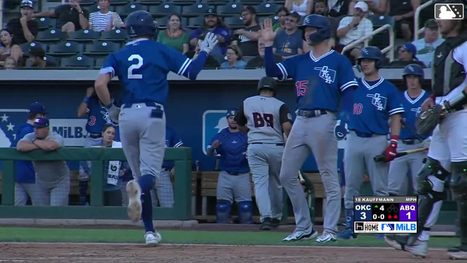 Trey Sweeney's tworun home run 06/03/2024 Isotopes