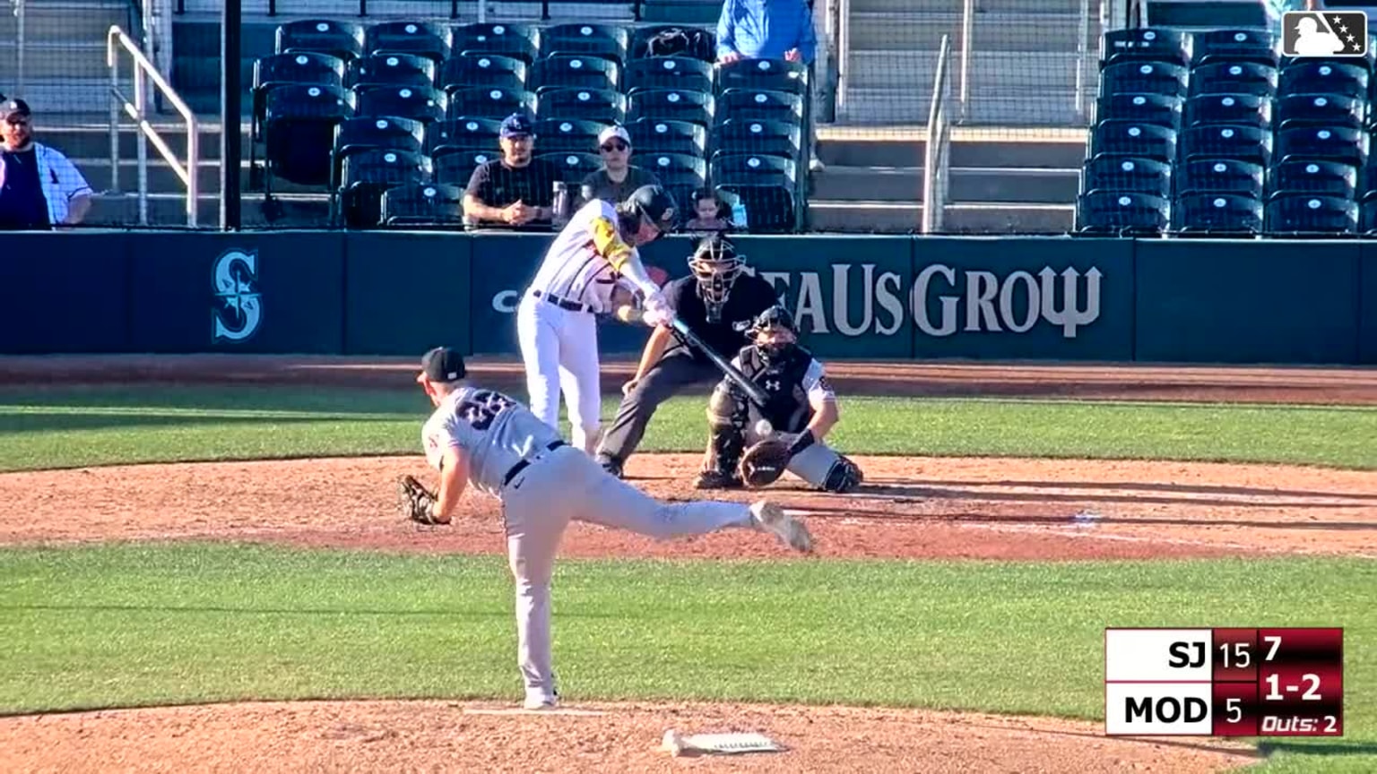 Shane Rademacher's sixth strikeout 05/16/2024 Giants