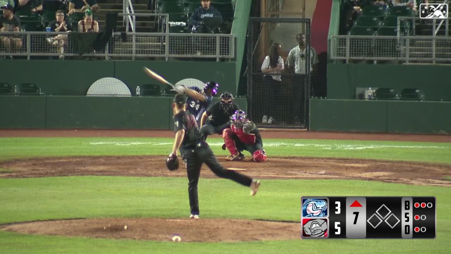 Izaac Pacheco's solo home run 04/16/2023