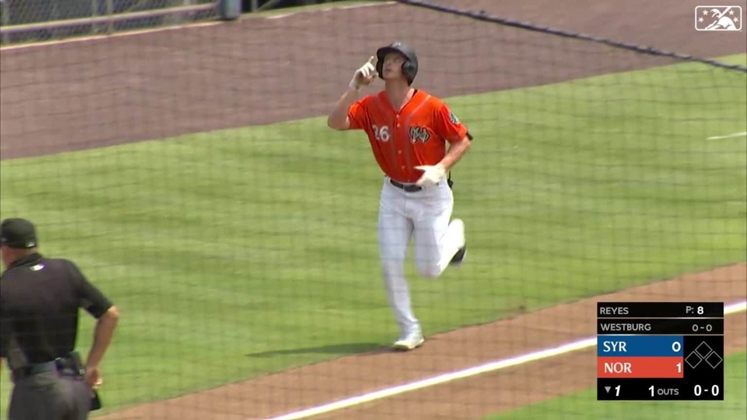 Jordan Westburg's solo home run 05/18/2023 Florida Complex League