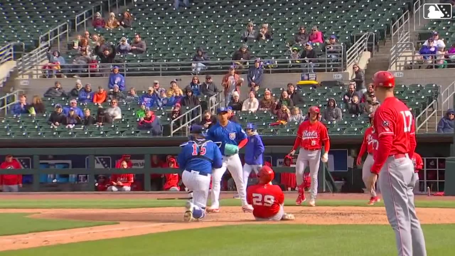 Pete Crow-Armstrong strong throw home | 04/20/2024 | Cubs