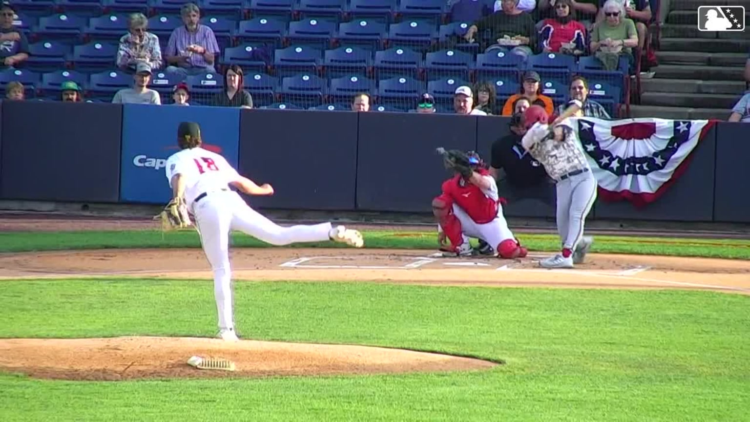 Ben Sproat strikes out Dylan Crews 05/28/2024 Rumble Ponies