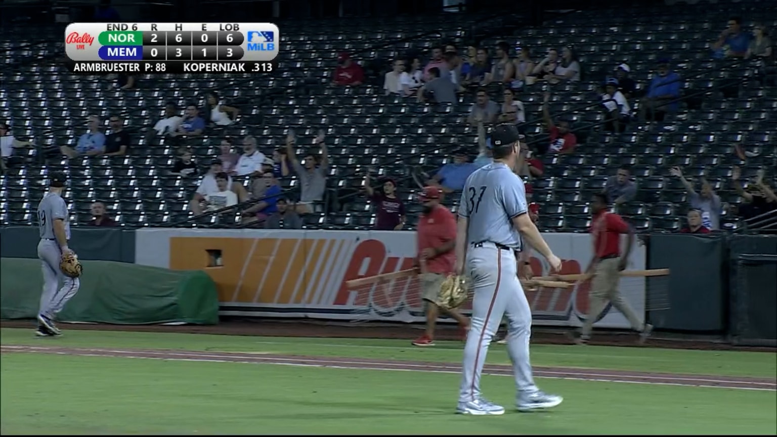 Justin Armbruester strikes out a careerhigh 10 07/12/2024 Tides
