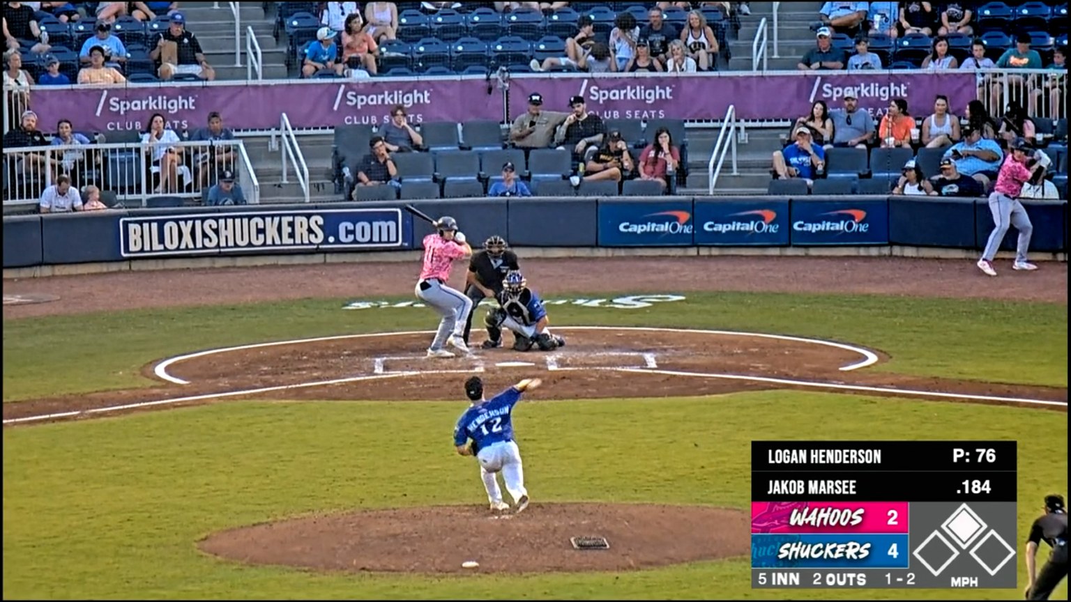 Logan Henderson's ten strikeouts 06/29/2024 Dominican Summer League