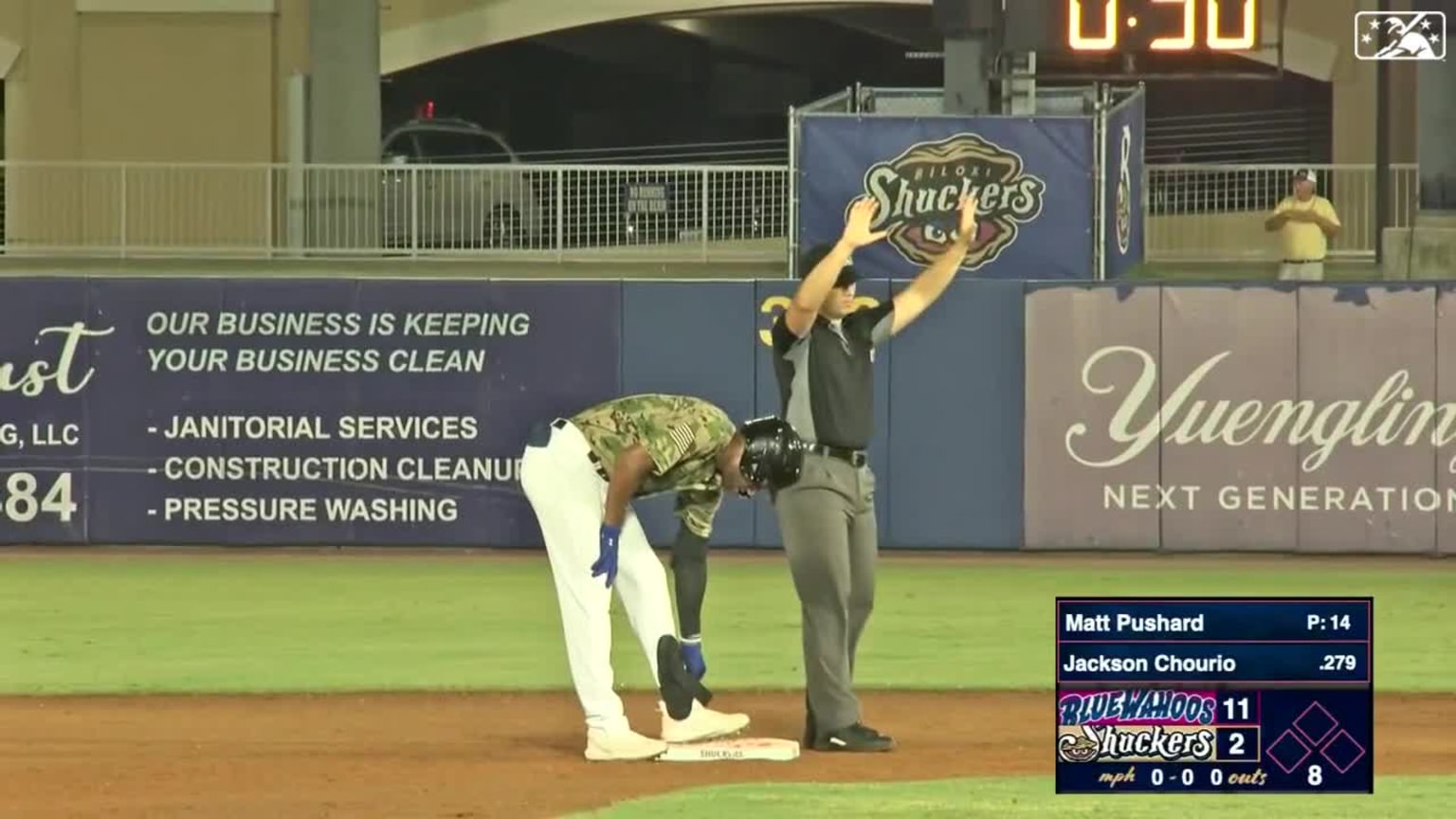 Jackson Chourio's solo home run, 08/25/2023