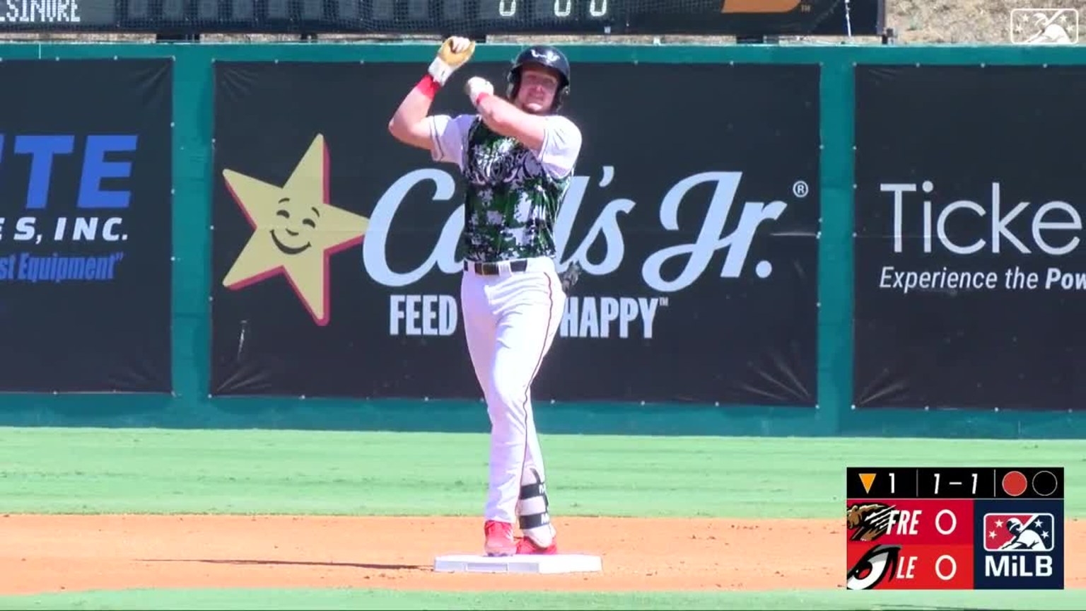 Merrill's 4 hits in Cal Finals 09/18/2022 Storm