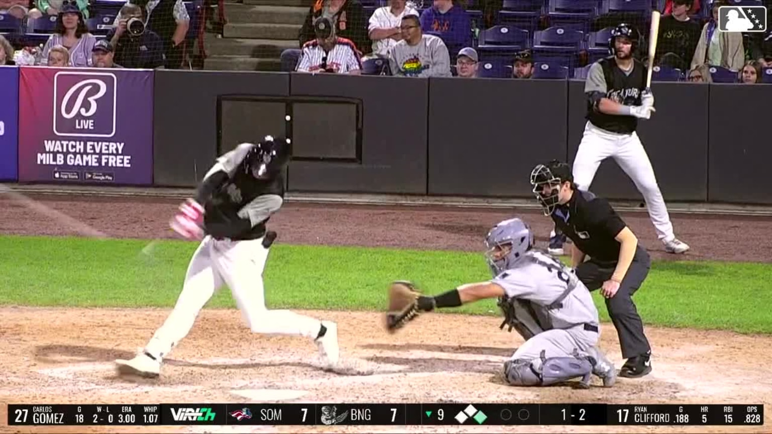 Ryan Clifford's walk-off two-run home run | 06/15/2024 | MiLB.com
