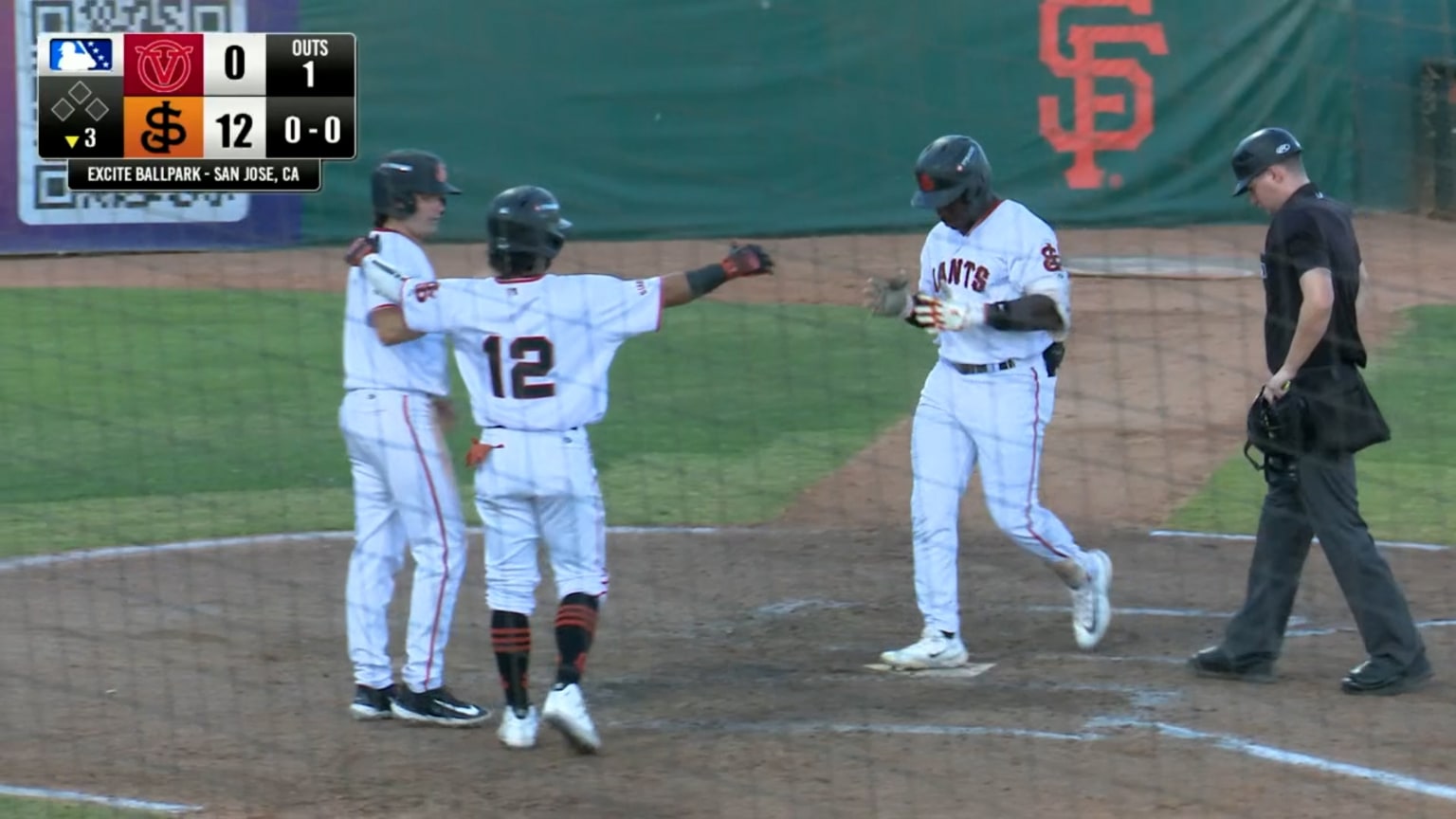 Dakota Jordan's two-homer game | 08/05/2025 | Giants