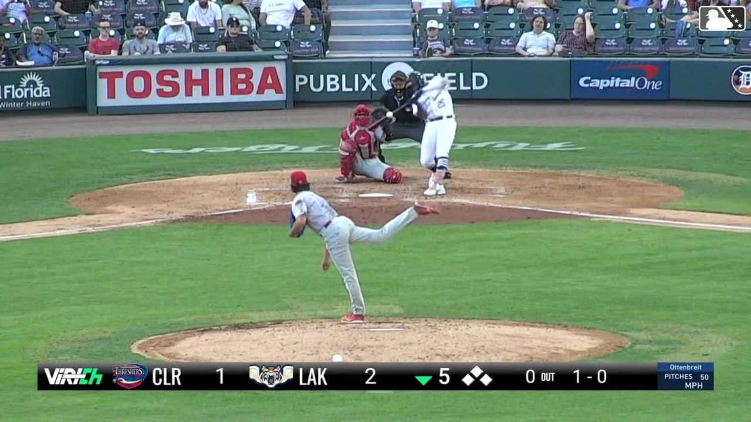 Cristian Santana's solo home run 05/01/2024 Flying Tigers