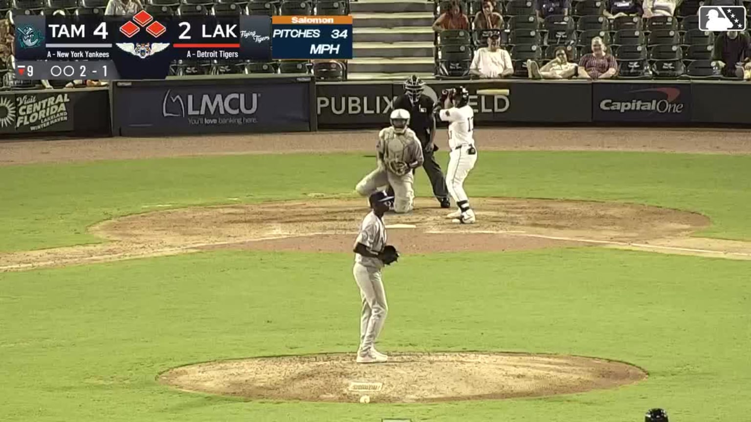 Ricardo Hurtado's pinch-hit walk-off grand slam | 08/02/2025 | Flying ...