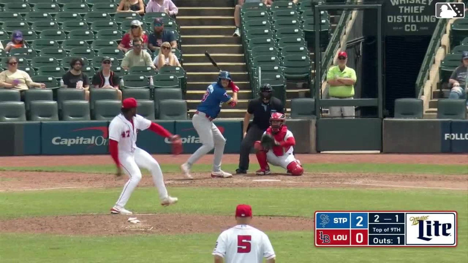Matt Wallner homers (1) on a fly ball to right center field. | 05