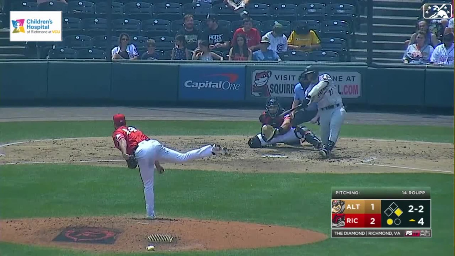 Landen Roupp strikes out seven 06/12/2023 Flying Squirrels