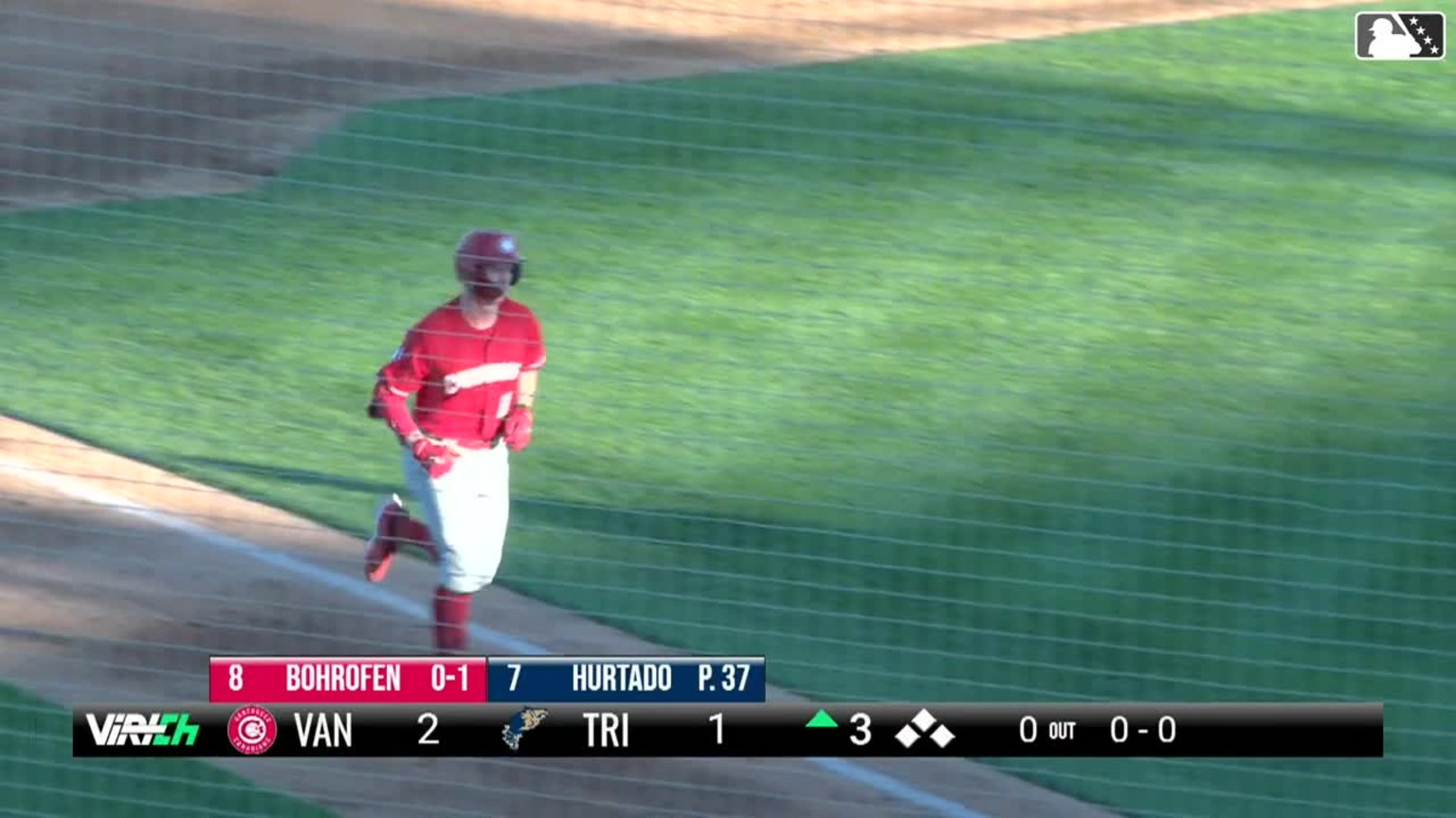 Jace Bohrofen' solo home run 06/20/2024 Canadians