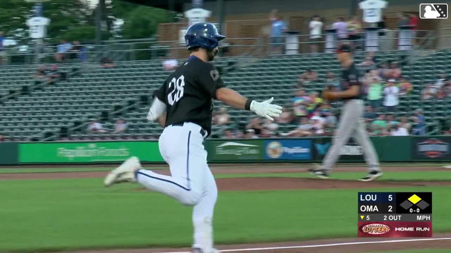 Tyler Gentry's fourth homer of the season | 06/22/2024 | Storm Chasers