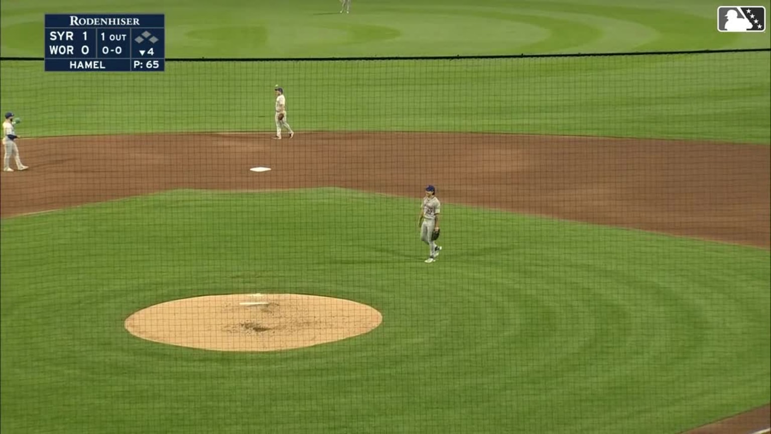 Dom Hamel's behindtheback snag 09/13/2024 Mets