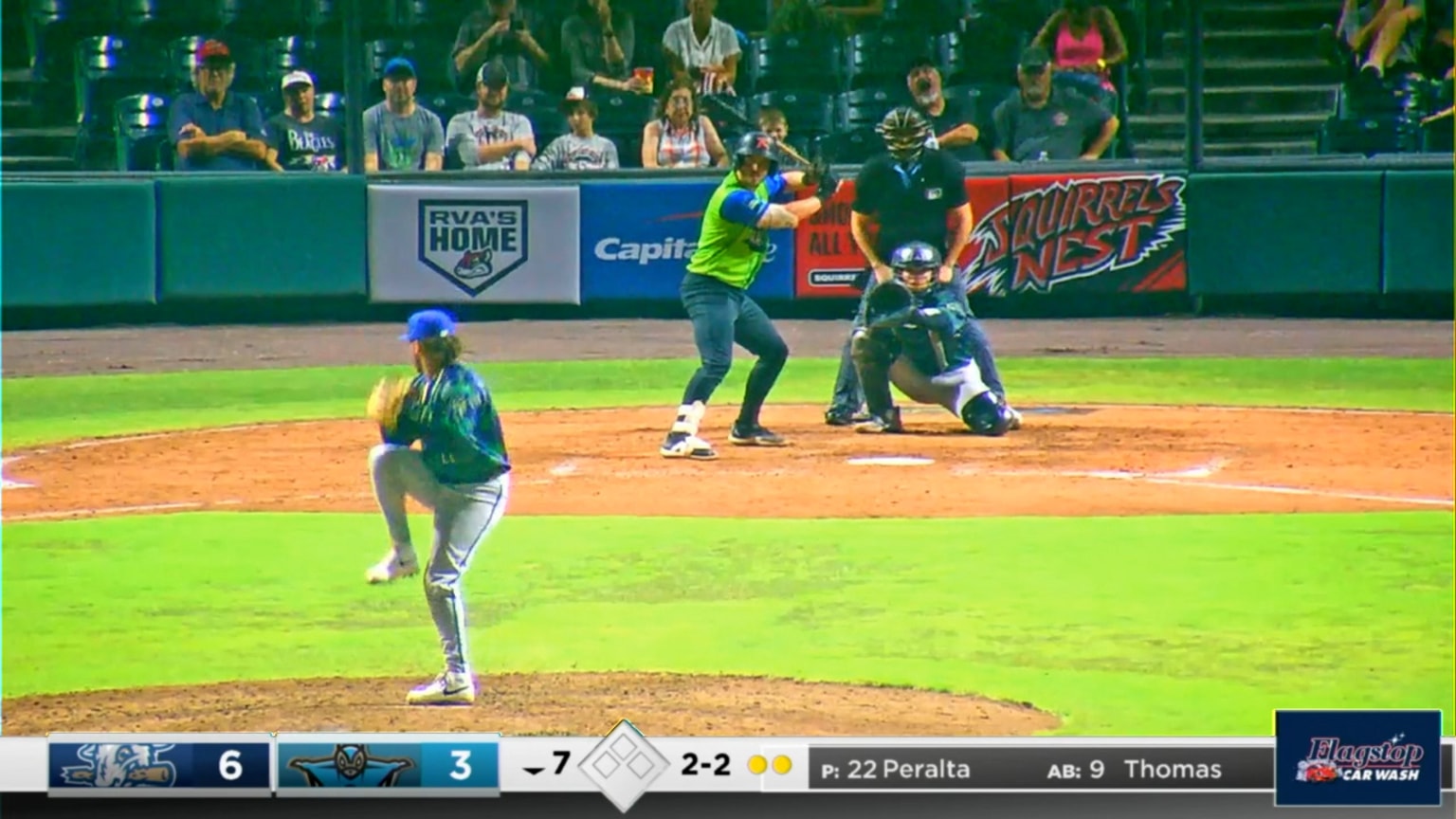 Luis Peralta K's three | 08/10/2024 | Yard Goats