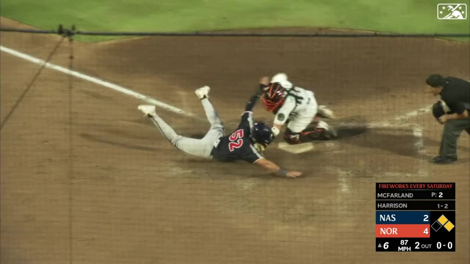 Heston Kjerstad's amazing throw 07/30/2023